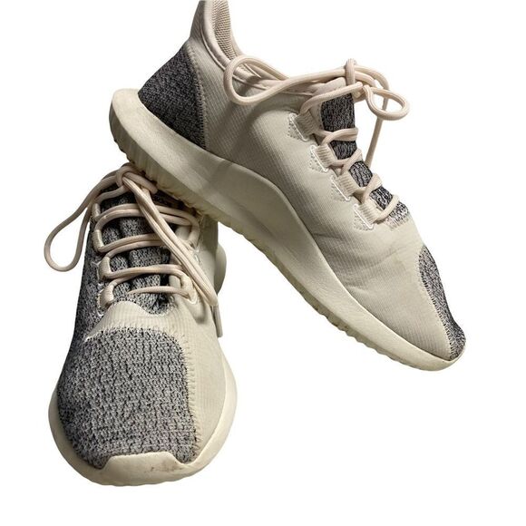 Adidas | Tubular, Women’s Size 7, Blue/gray and white, tie closure - Picture 1 of 12